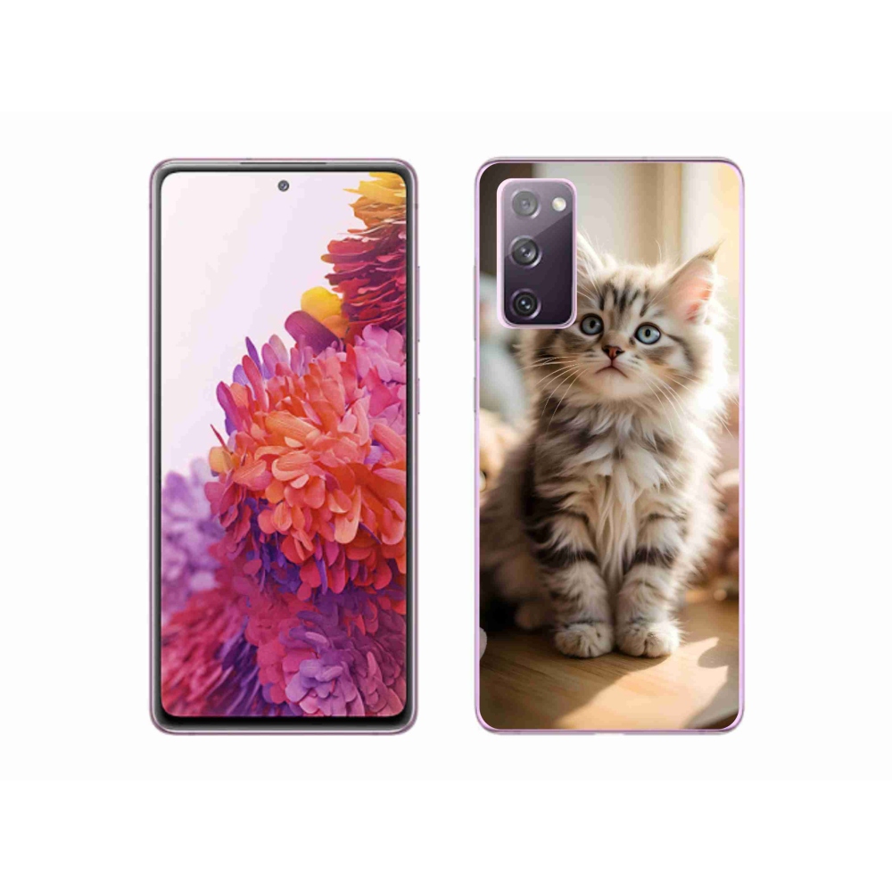 Gél borítás mmCase Samsung Galaxy S20 FE - aranyos cica 10