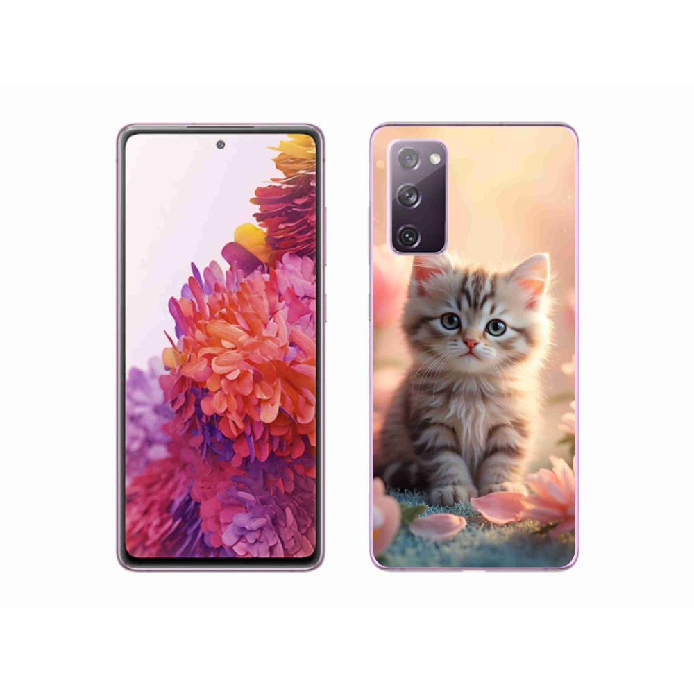 Gél borítás mmCase Samsung Galaxy S20 FE - aranyos cica 8