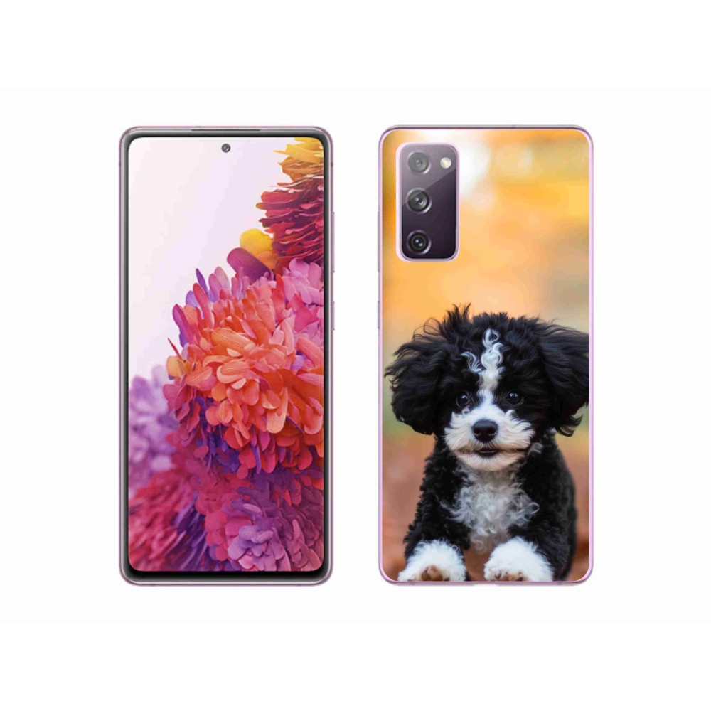 Gél borítás mmCase Samsung Galaxy S20 FE - aranyos kiskutya 2