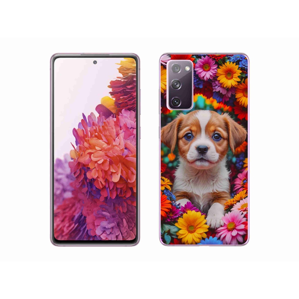 Zselés borítás mmCase Samsung Galaxy S20 FE - aranyos kiskutya