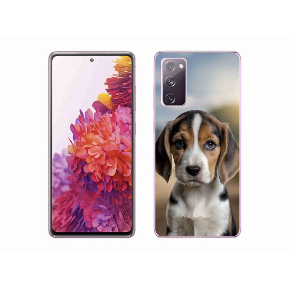 Gél borítás mmCase Samsung Galaxy S20 FE készülékhez - aranyos beagle