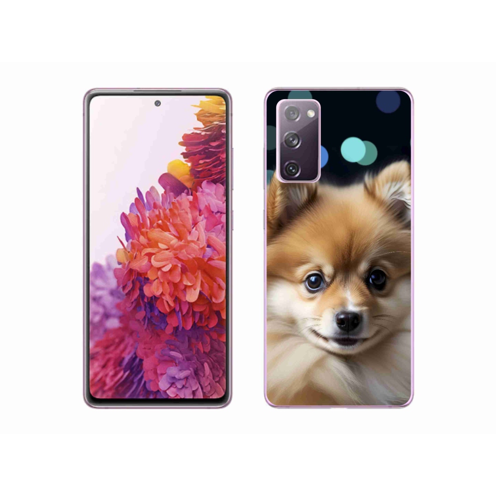 Gél borítás mmCase Samsung Galaxy S20 FE - aranyos pomerániai állathoz