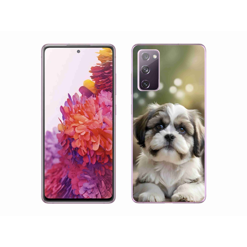 Gél borítás mmCase Samsung Galaxy S20 FE - aranyos shih-tzu