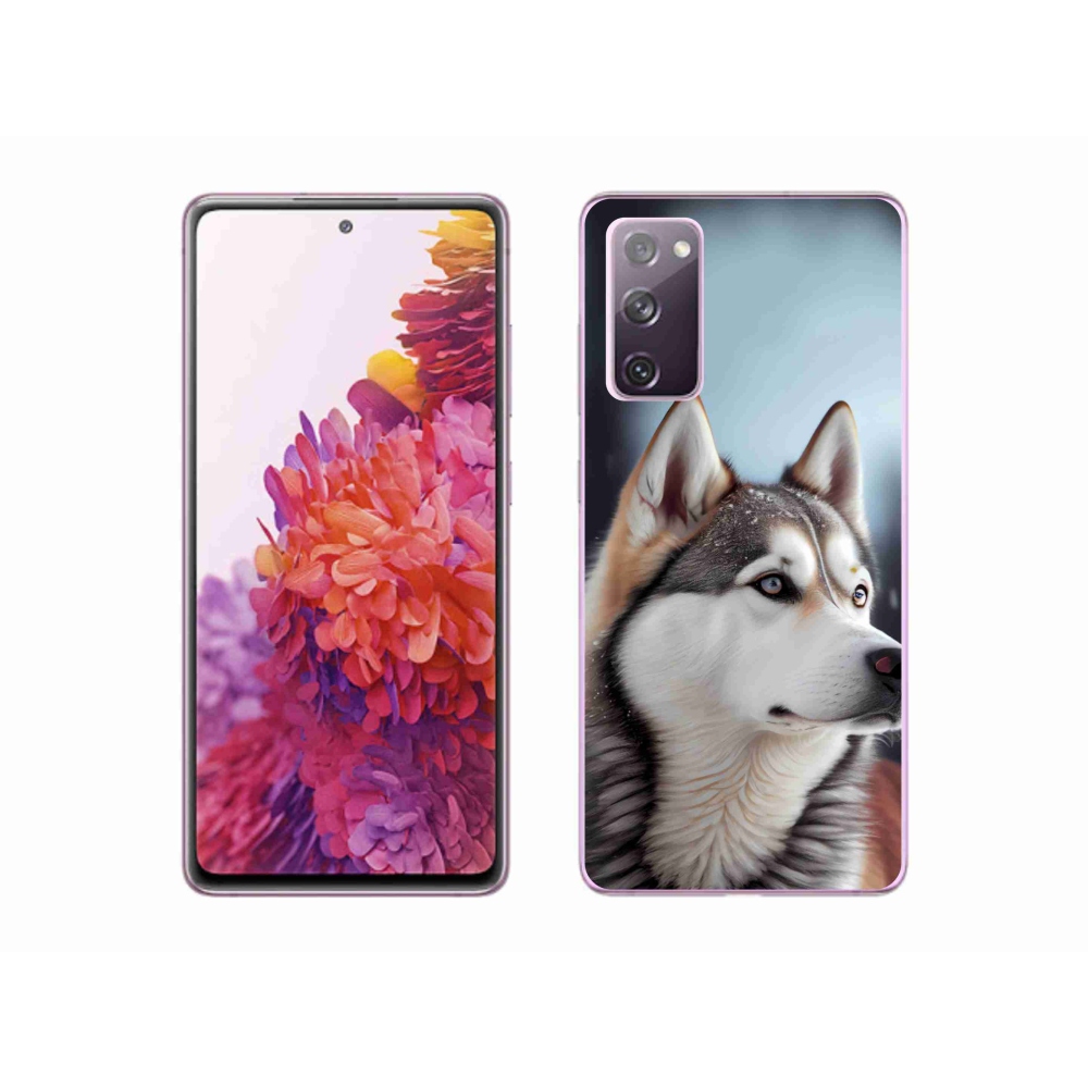 Zselés borítás mmCase Samsung Galaxy S20 FE - Szibériai husky