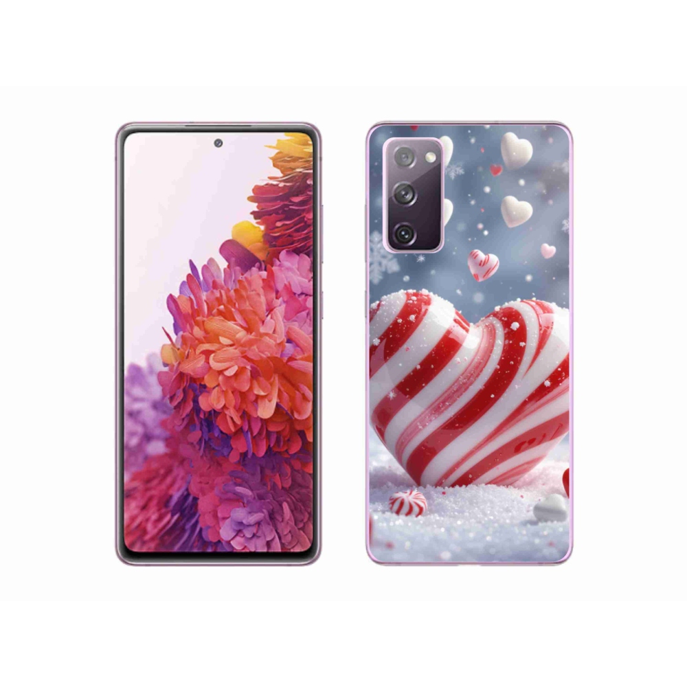 Zselés borítás mmCase Samsung Galaxy S20 FE - édes szív