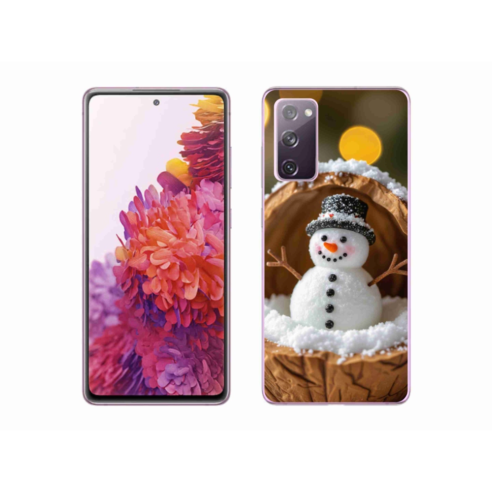 Zselés borítás mmCase Samsung Galaxy S20 FE - hóember 4