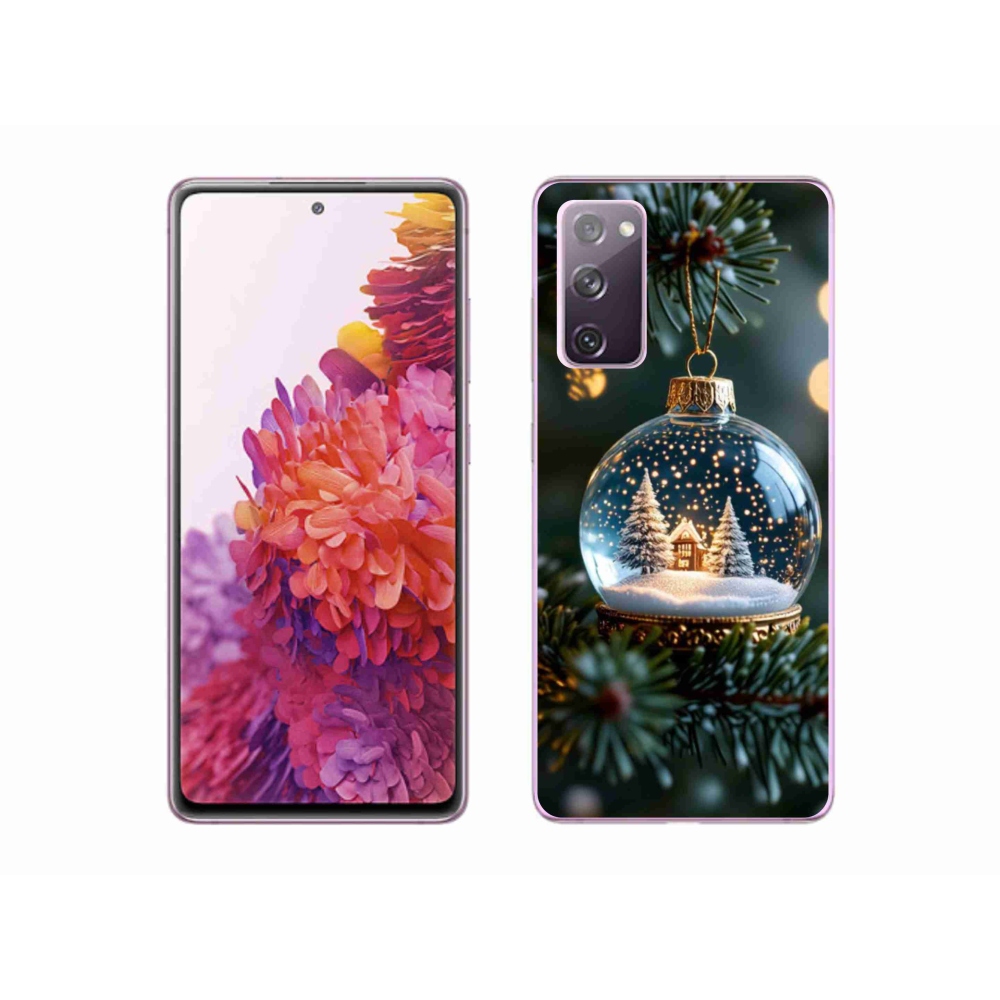 Gél borítás mmCase Samsung Galaxy S20 FE - Karácsonyi gömbök 2