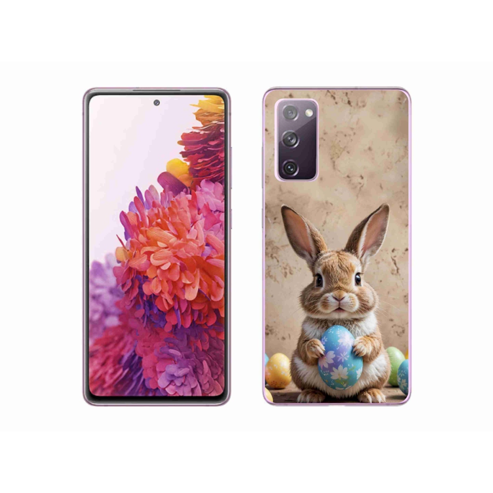 Zselés borítás mmCase Samsung Galaxy S20 FE - Húsvéti nyuszi