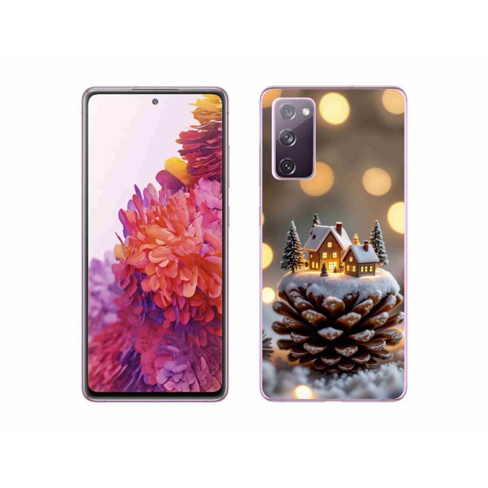 Zselés borítás mmCase Samsung Galaxy S20 FE - téli falu