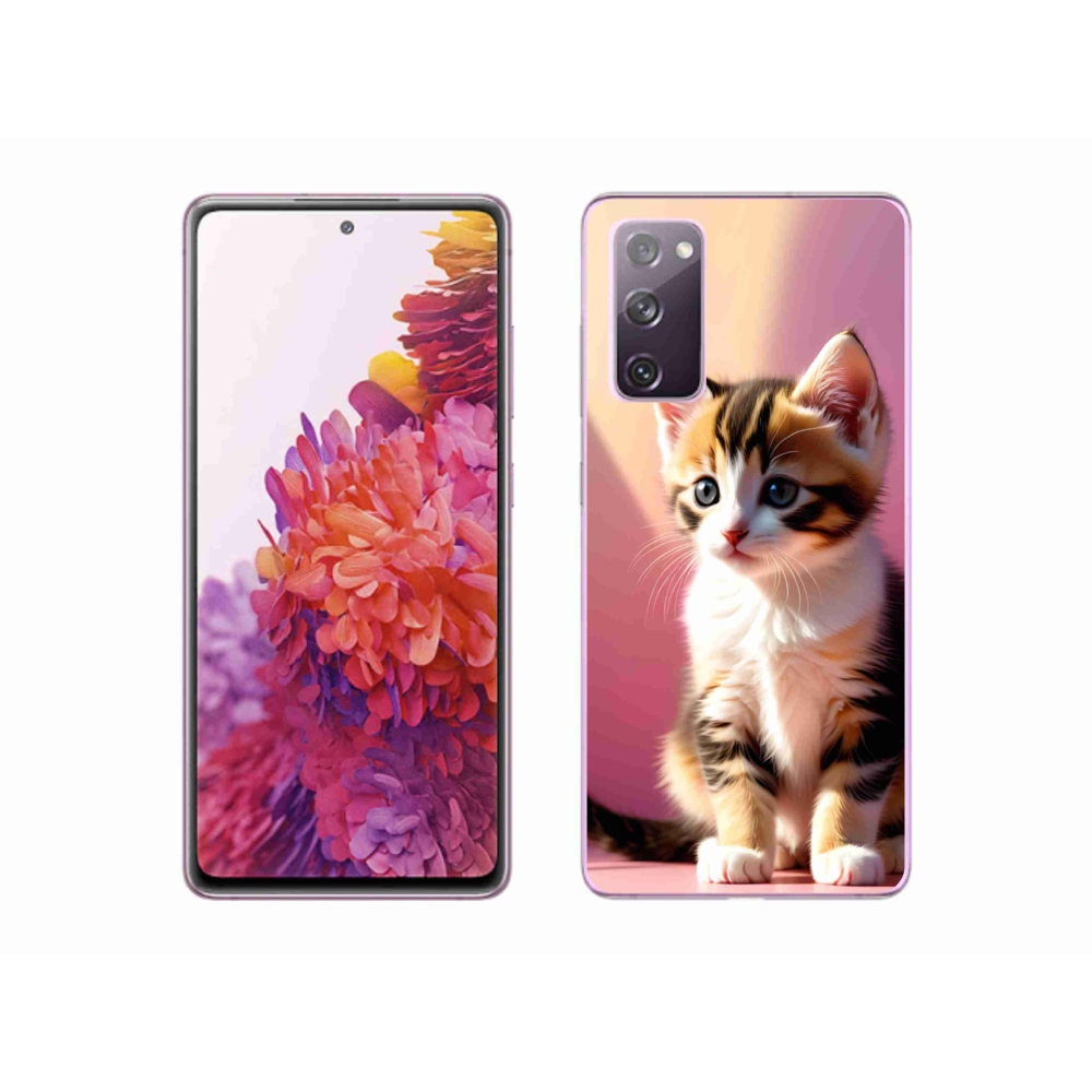 Gél védőhuzat mmCase Samsung Galaxy S20 FE - kíváncsi cica 2