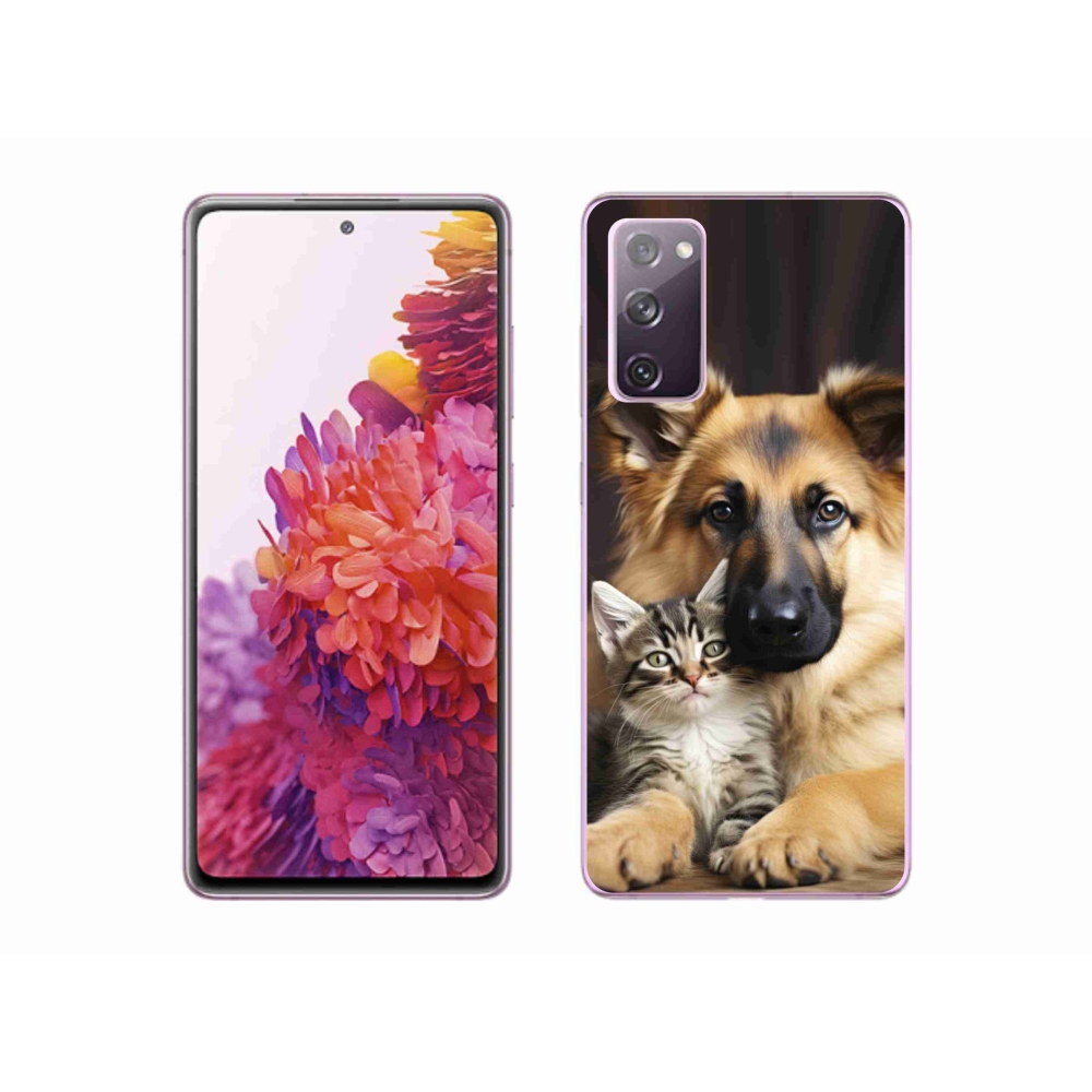 Zselés borítás mmCase Samsung Galaxy S20 FE - állatbarátság