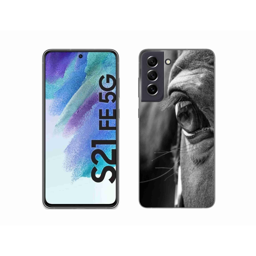Zselés borítás mmCase Samsung Galaxy S21 FE 5G - ló nézet