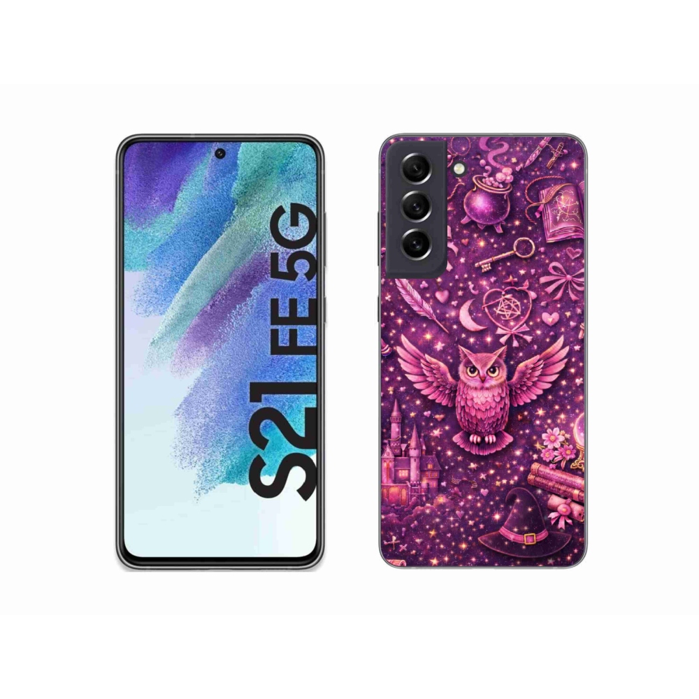 Zselés borítás mmCase Samsung Galaxy S21 FE 5G - varázslatos világ