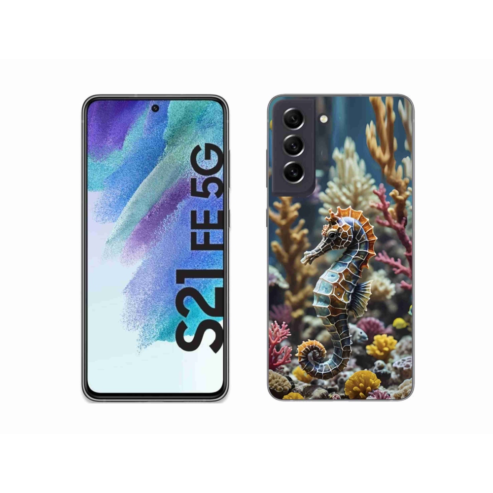 Zselés borítás mmCase Samsung Galaxy S21 FE 5G - csikóhal 2