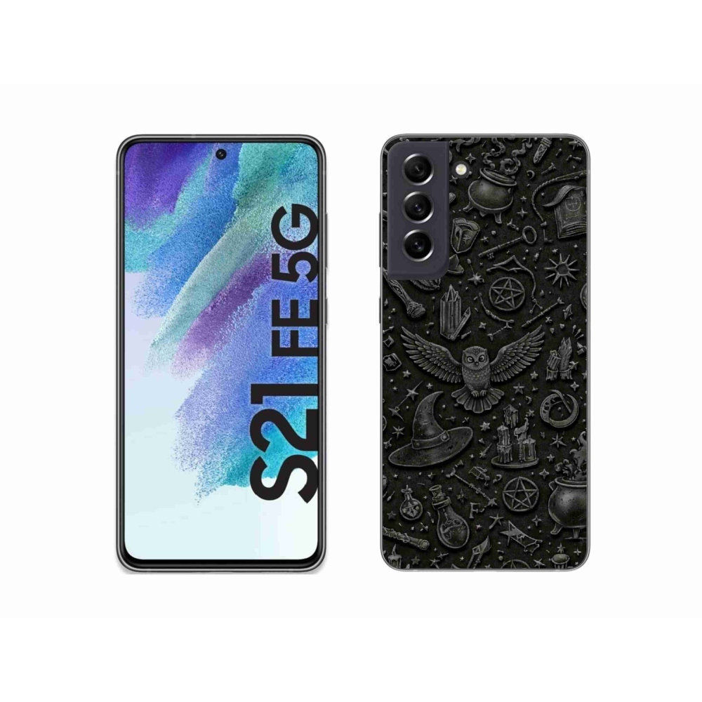 Gél borítás mmCase Samsung Galaxy S21 FE 5G - sötét varázslatos világhoz