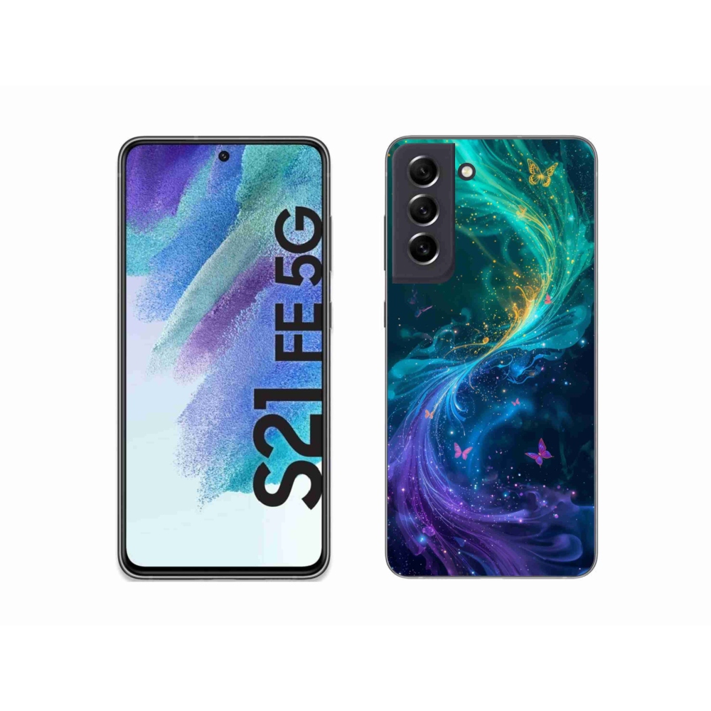 Gél borítás mmCase Samsung Galaxy S21 FE készülékhez - absztrakt motívum 31