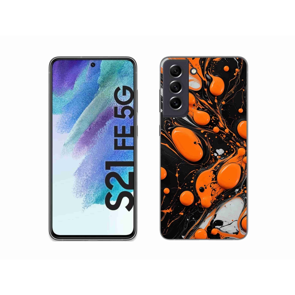 Gél borítás mmCase Samsung Galaxy S21 FE készülékhez - absztrakt motívum 41