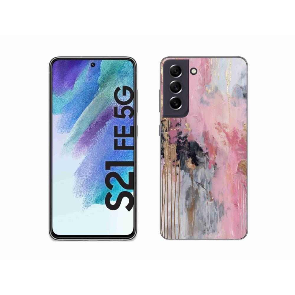 Gél borítás mmCase Samsung Galaxy S21 FE - absztrakt motívum 49