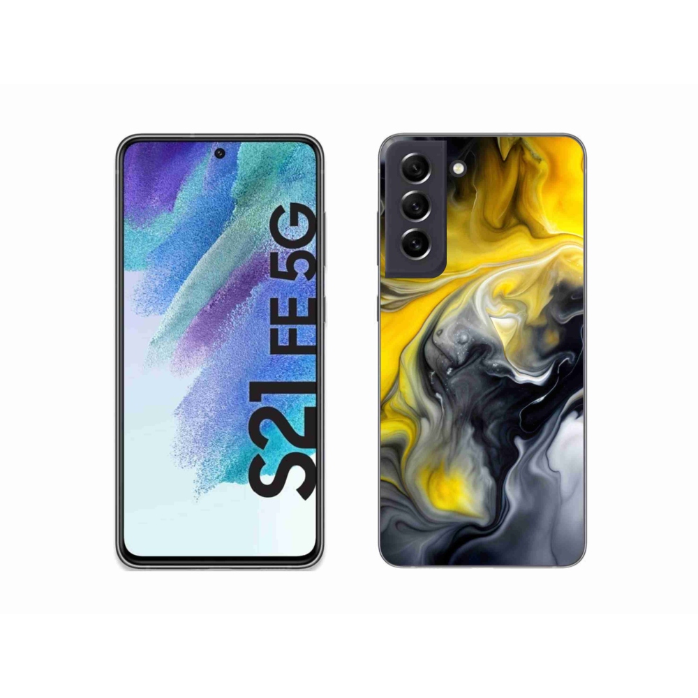 Zselés borítás mmCase Samsung Galaxy S21 FE készülékhez - absztrakt motívum 60