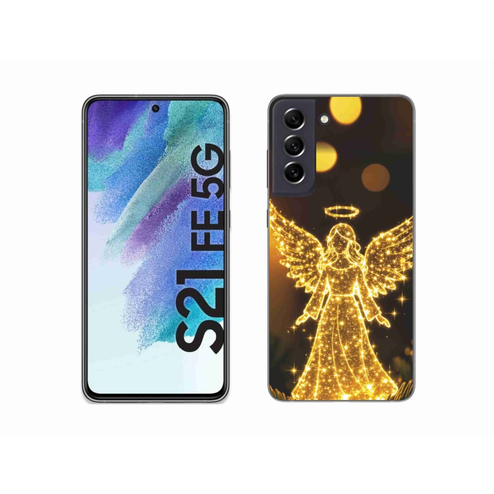 Zselés borítás mmCase Samsung Galaxy S21 FE - angyalka