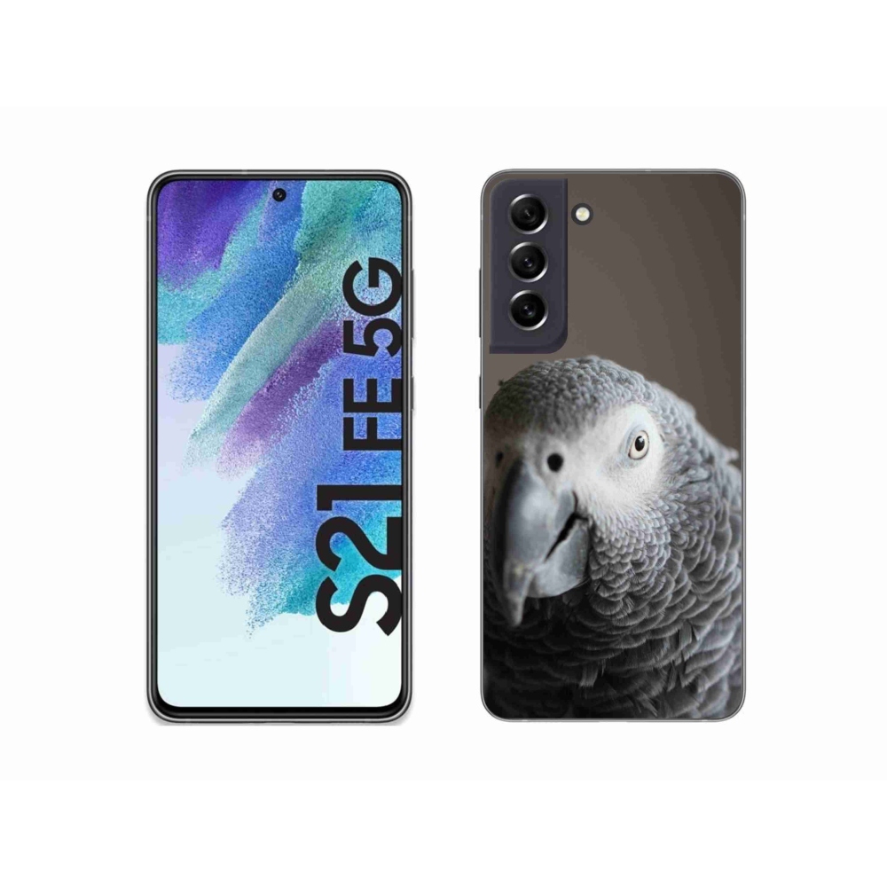 Zselés borítás mmCase Samsung Galaxy S21 FE - papagáj jacko 2