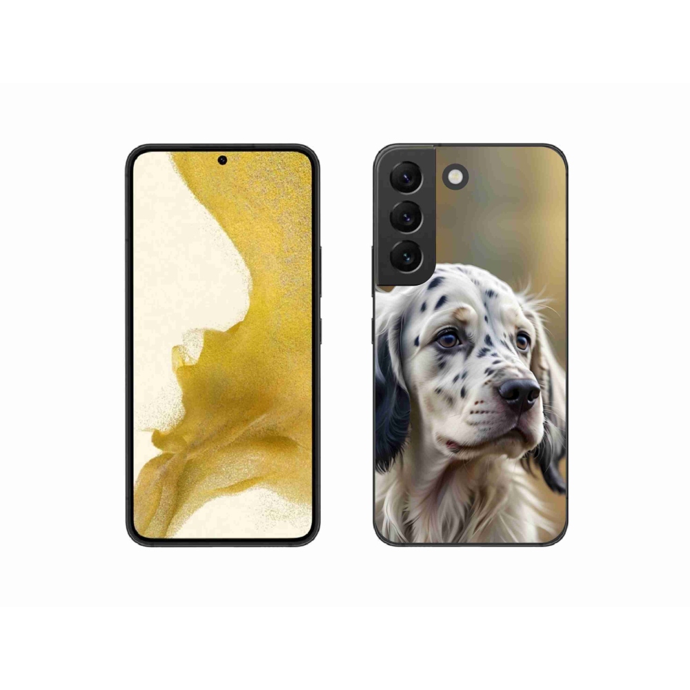 Gél borítás mmCase Samsung Galaxy S22 5G - English Setter
