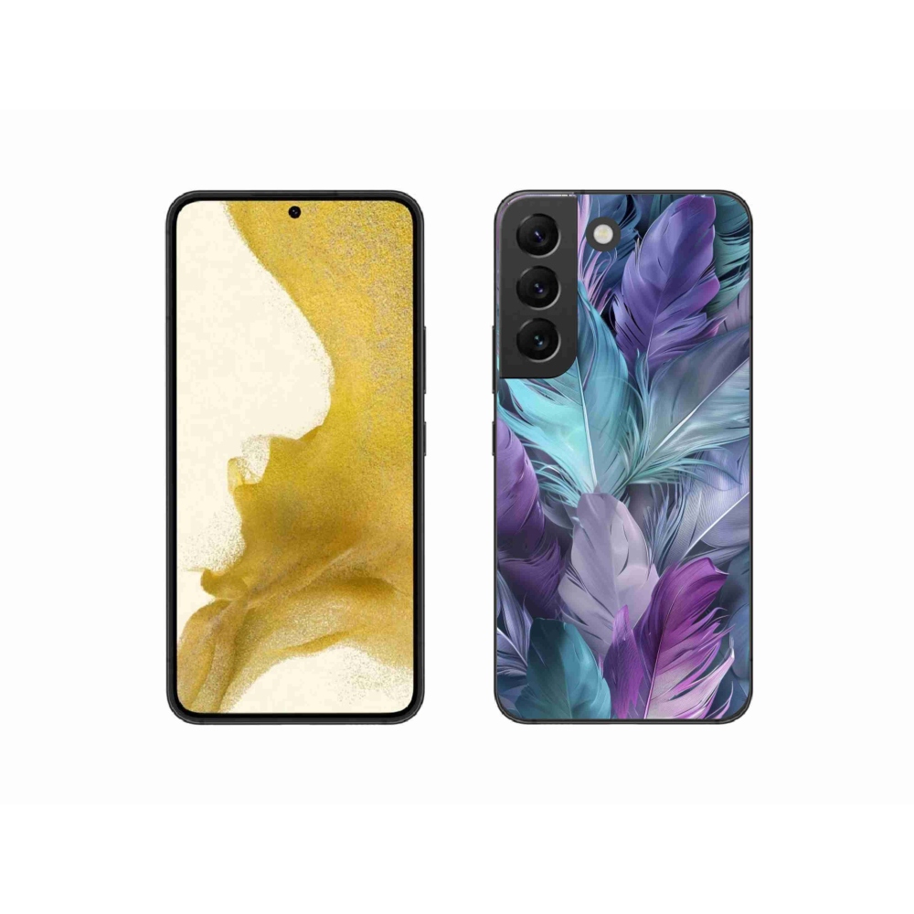 Gél védőhuzat mmCase Samsung Galaxy S22 5G - színes toll 2