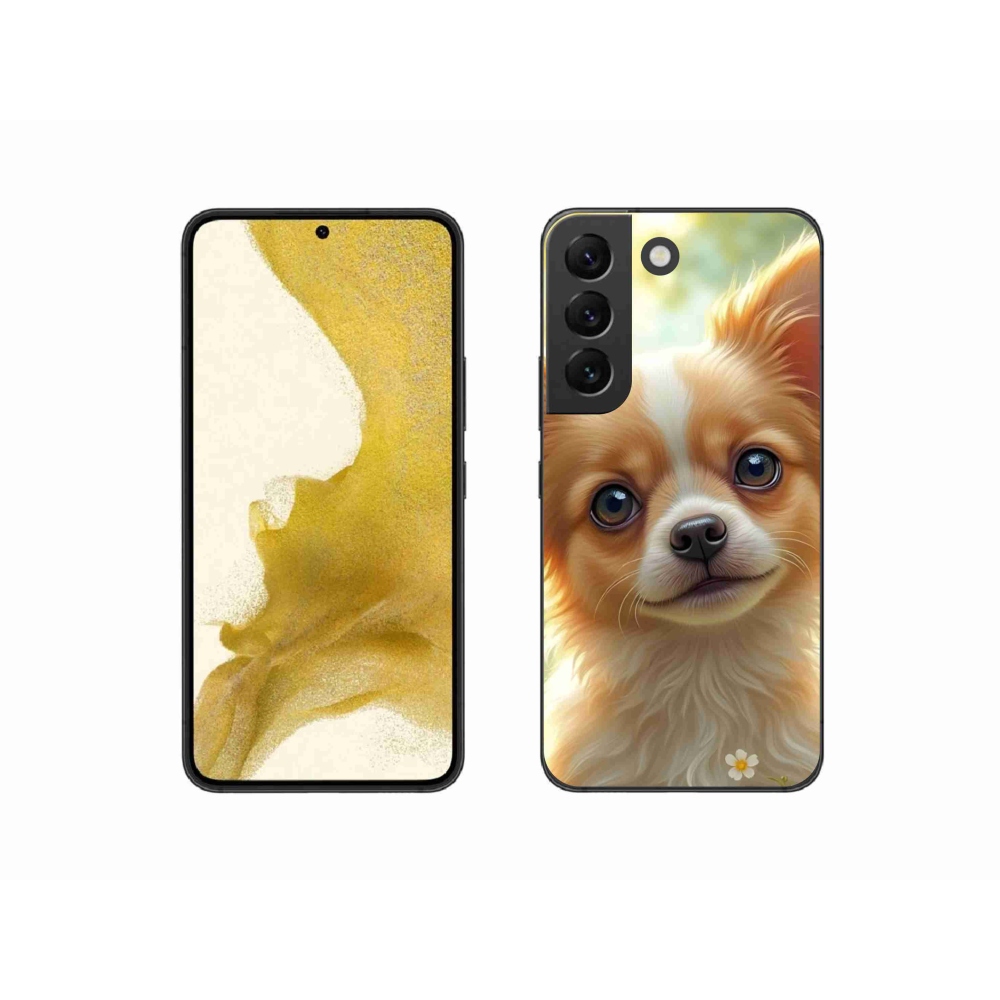 Gél borítás mmCase Samsung Galaxy S22 5G - chihuahua 5