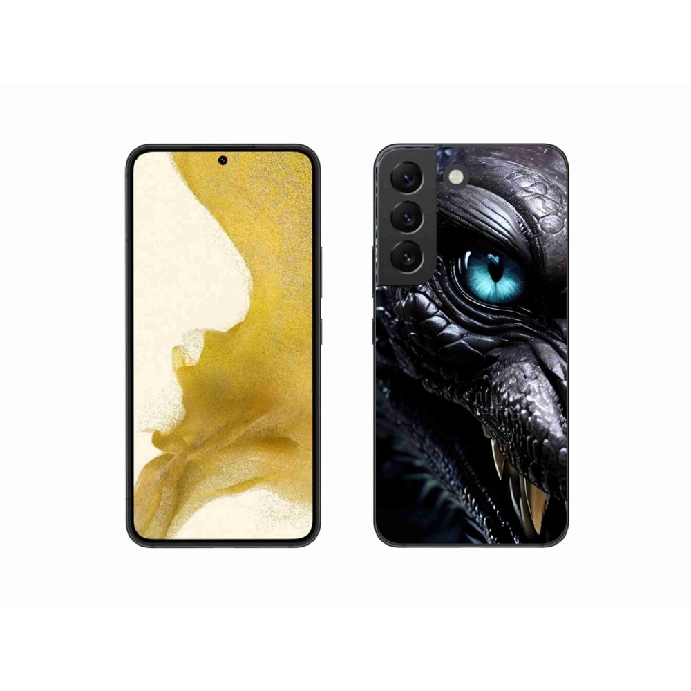 Zselés borítás mmCase Samsung Galaxy S22 5G - sárkány nézet