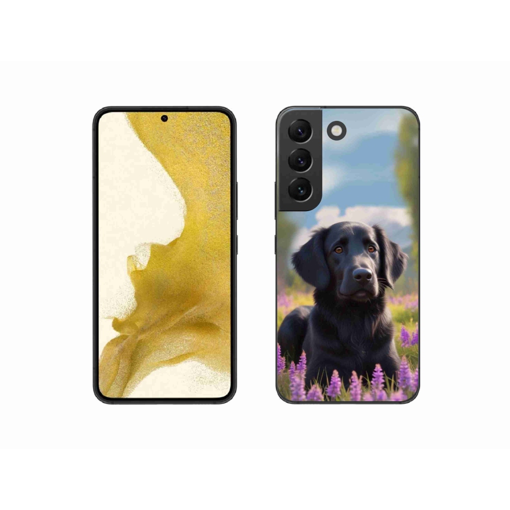 Gél védőhuzat mmCase Samsung Galaxy S22 5G - elegáns fekete retriever