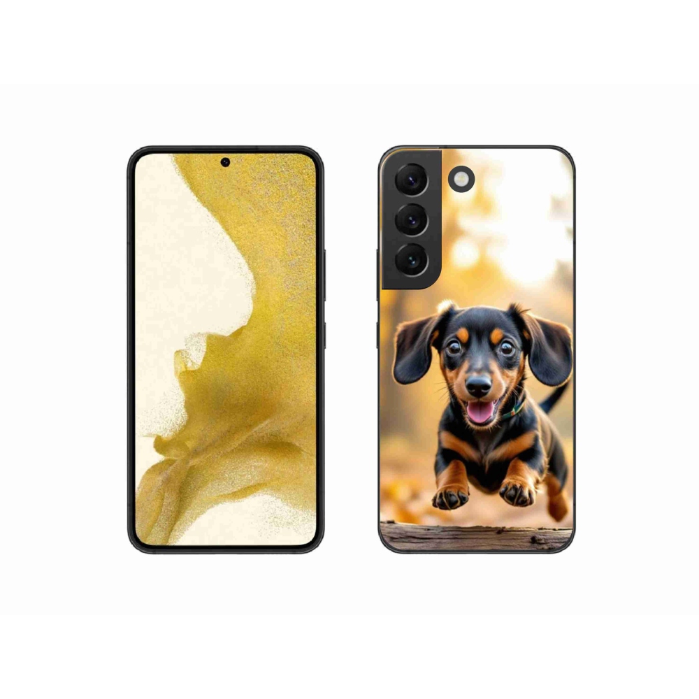 Zselés borítás mmCase Samsung Galaxy S22 5G - tacskó 2