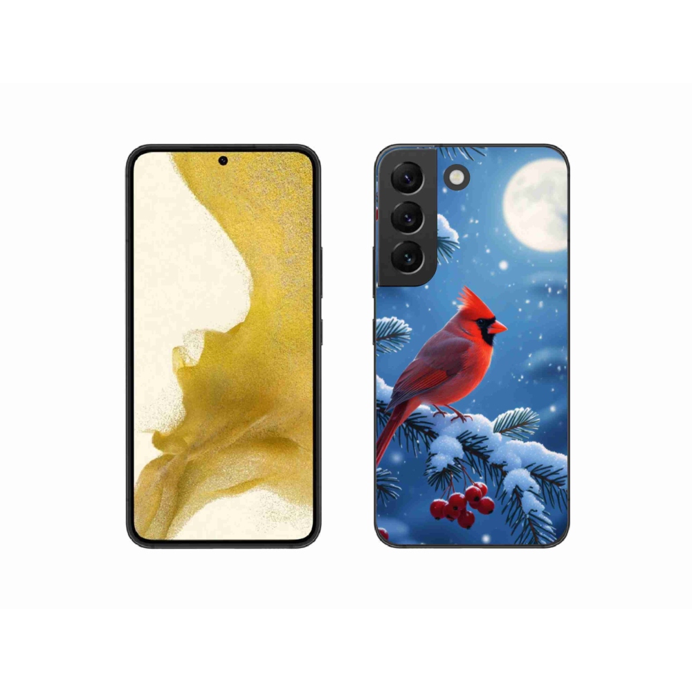 Gél védőhuzat mmCase Samsung Galaxy S22 5G - bíborvörös