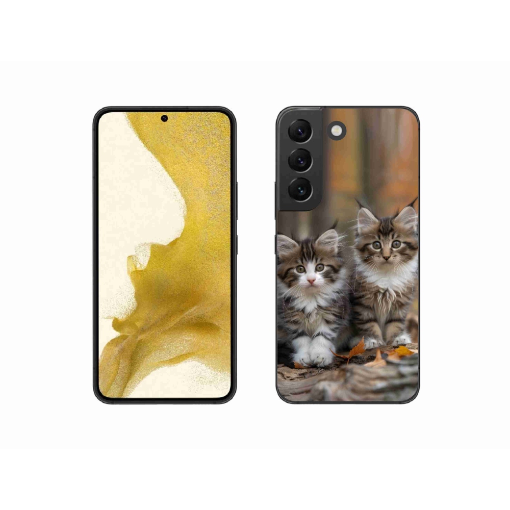 Gél védőburkolat mmCase Samsung Galaxy S22 5G - cat duo 3