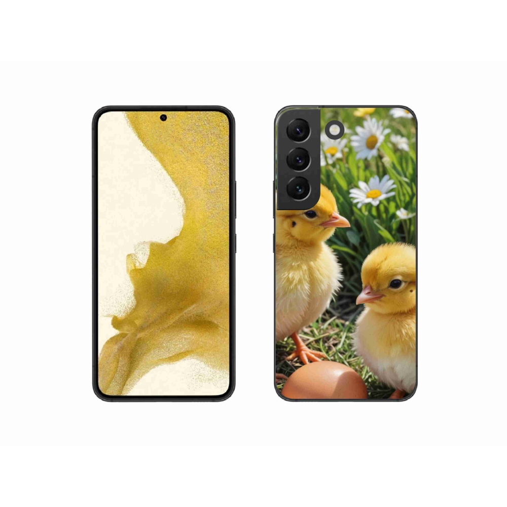 Zselés borítás mmCase Samsung Galaxy S22 5G - csirkékhez