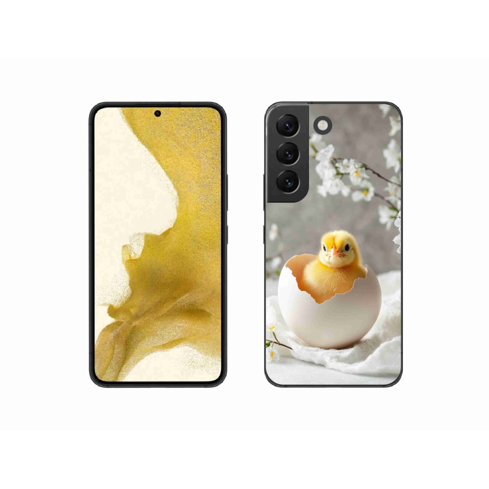 Gél borítás mmCase Samsung Galaxy S22 5G - csirke