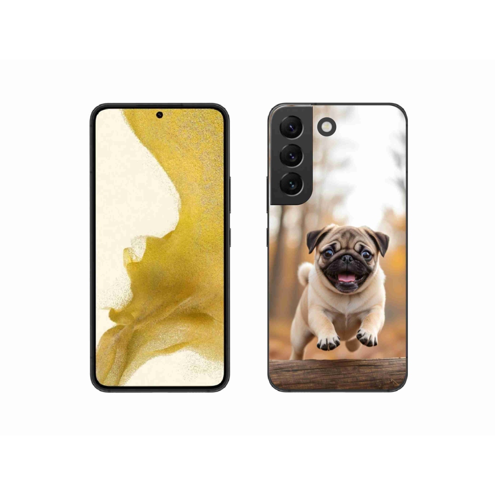 Zselés borítás mmCase Samsung Galaxy S22 5G - mopsz 2