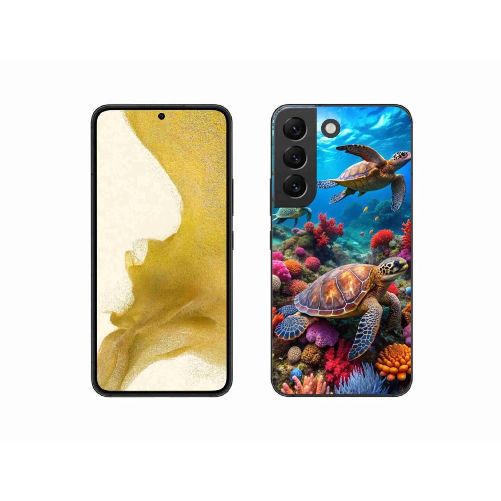 Zselés borítás mmCase Samsung Galaxy S22 5G - Sea World 2