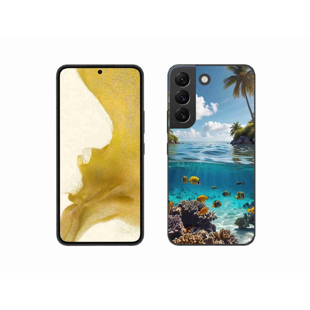 Zselés borítás mmCase Samsung Galaxy S22 5G - Sea World 4