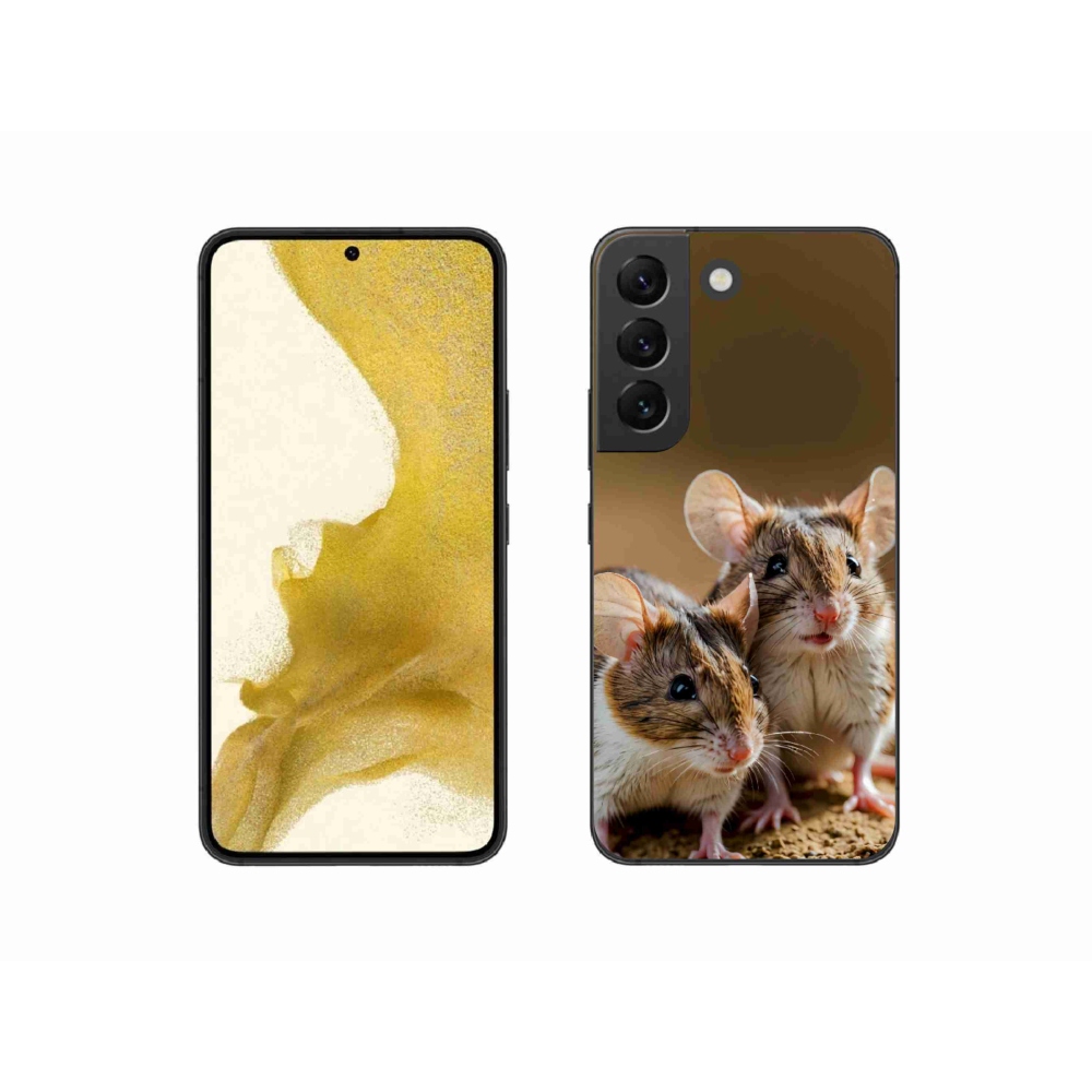Zselés borítás mmCase Samsung Galaxy S22 5G - egér duóhoz