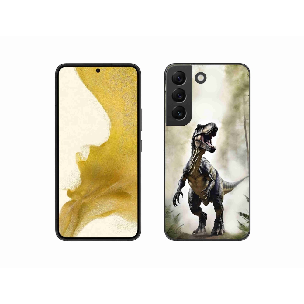 Gél borítás mmCase Samsung Galaxy S22 5G - dühös T-Rex