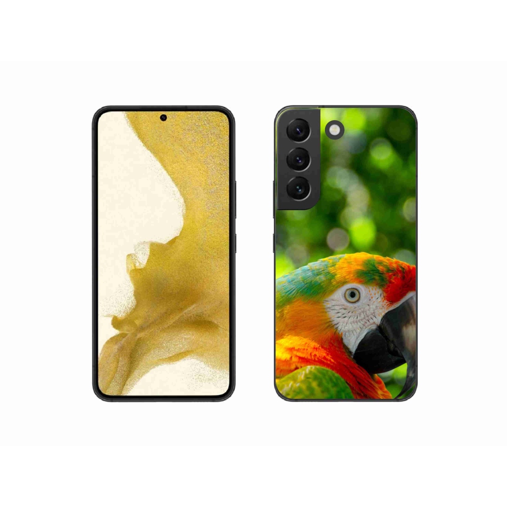 Zselés borítás mmCase Samsung Galaxy S22 5G - papagáj ara 3