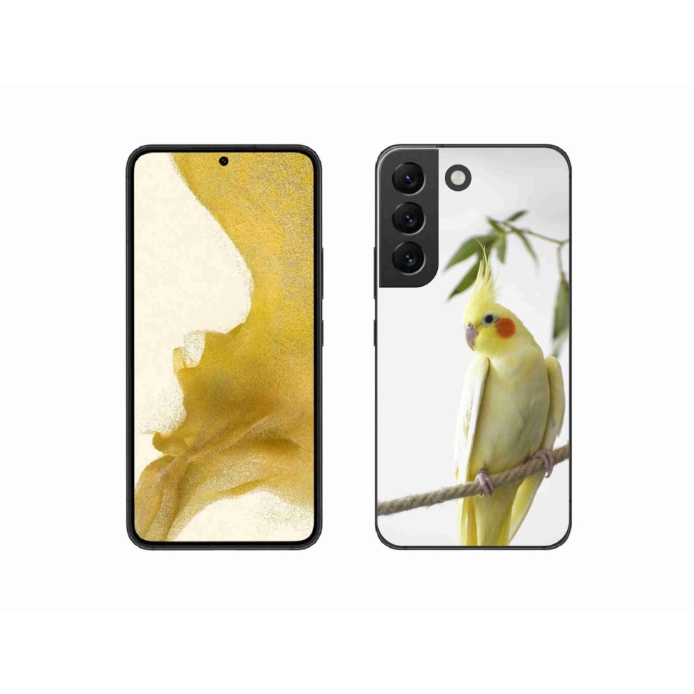 Gél borító mmCase Samsung Galaxy S22 5G - papagáj korela chocholatá