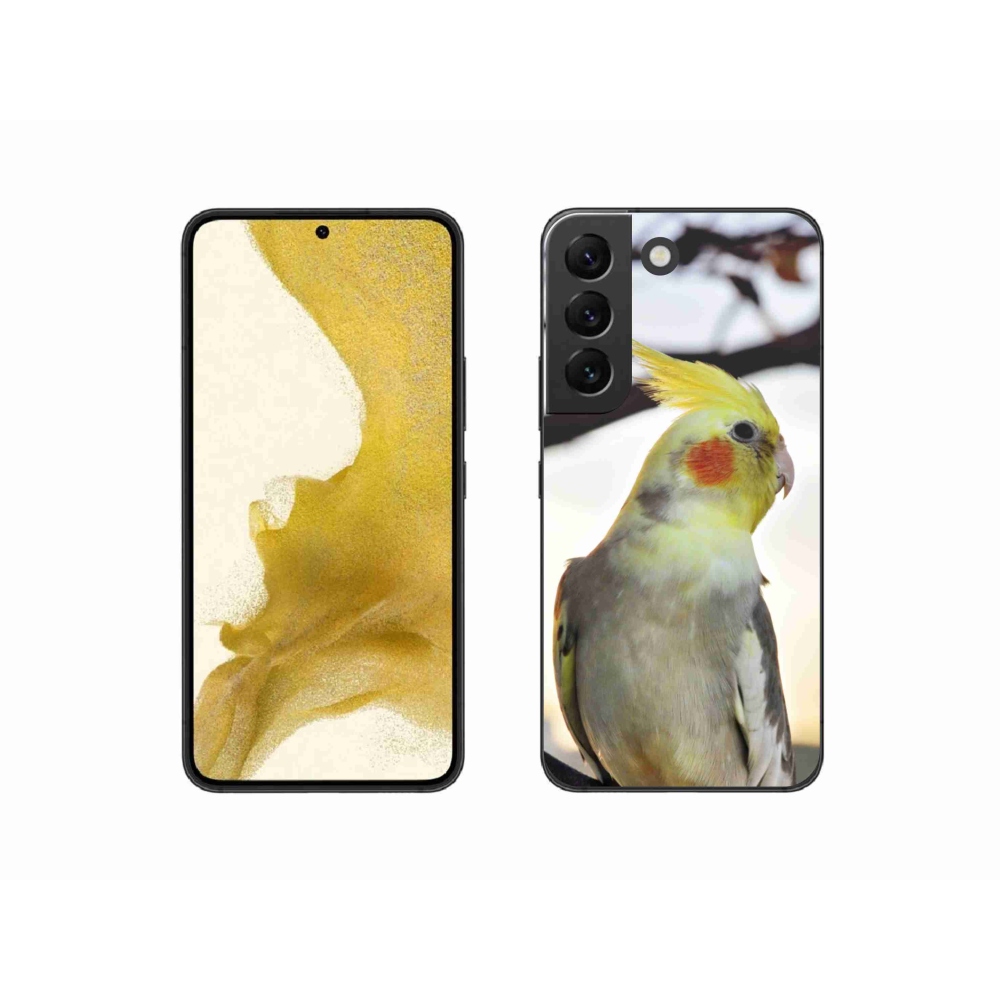 Gél borítás mmCase Samsung Galaxy S22 5G - papagáj korela