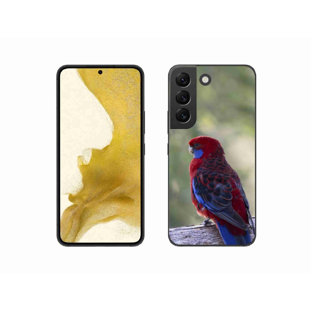 Zselés borítás mmCase Samsung Galaxy S22 5G - papagáj rosela