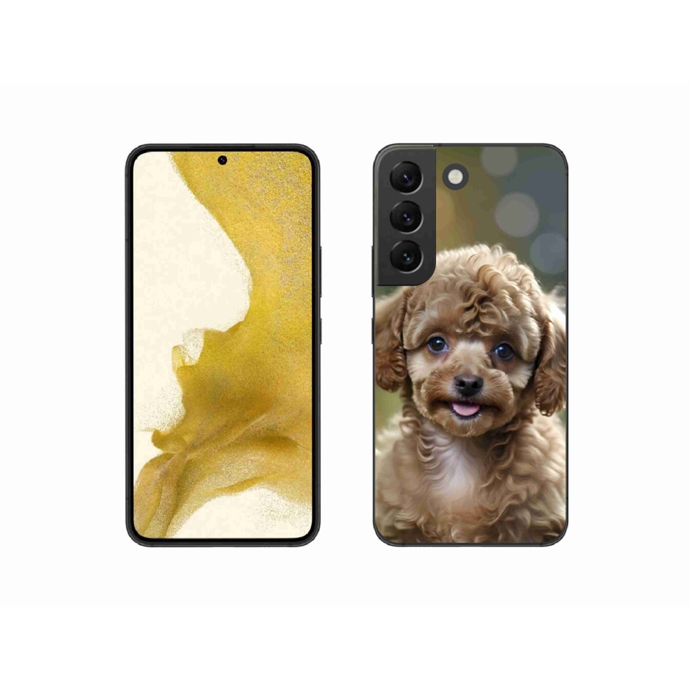 Gél védőhuzat mmCase Samsung Galaxy S22 5G - aranyos uszkár