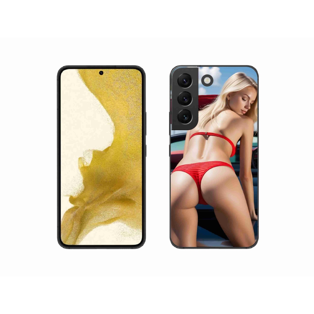Gél borító mmCase Samsung Galaxy S22 5G - szexi nő 2