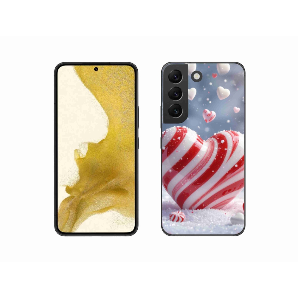 Gél borítás mmCase Samsung Galaxy S22 5G - édes szív