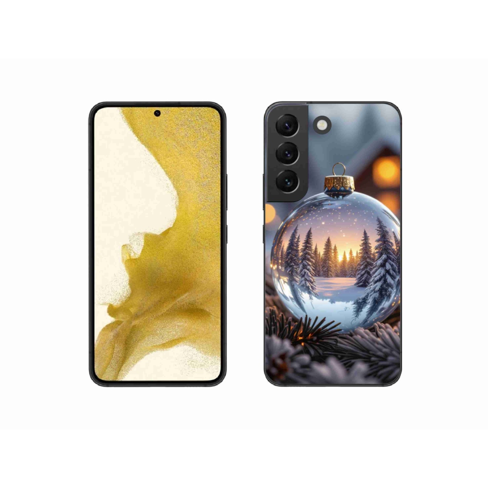 Gél borítás mmCase Samsung Galaxy S22 5G - Karácsonyi dekoráció