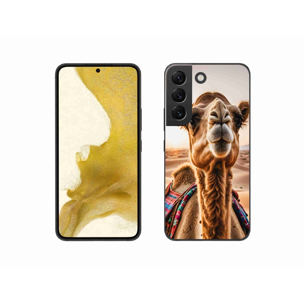 Zselés borítás mmCase Samsung Galaxy S22 5G - teve színű tok