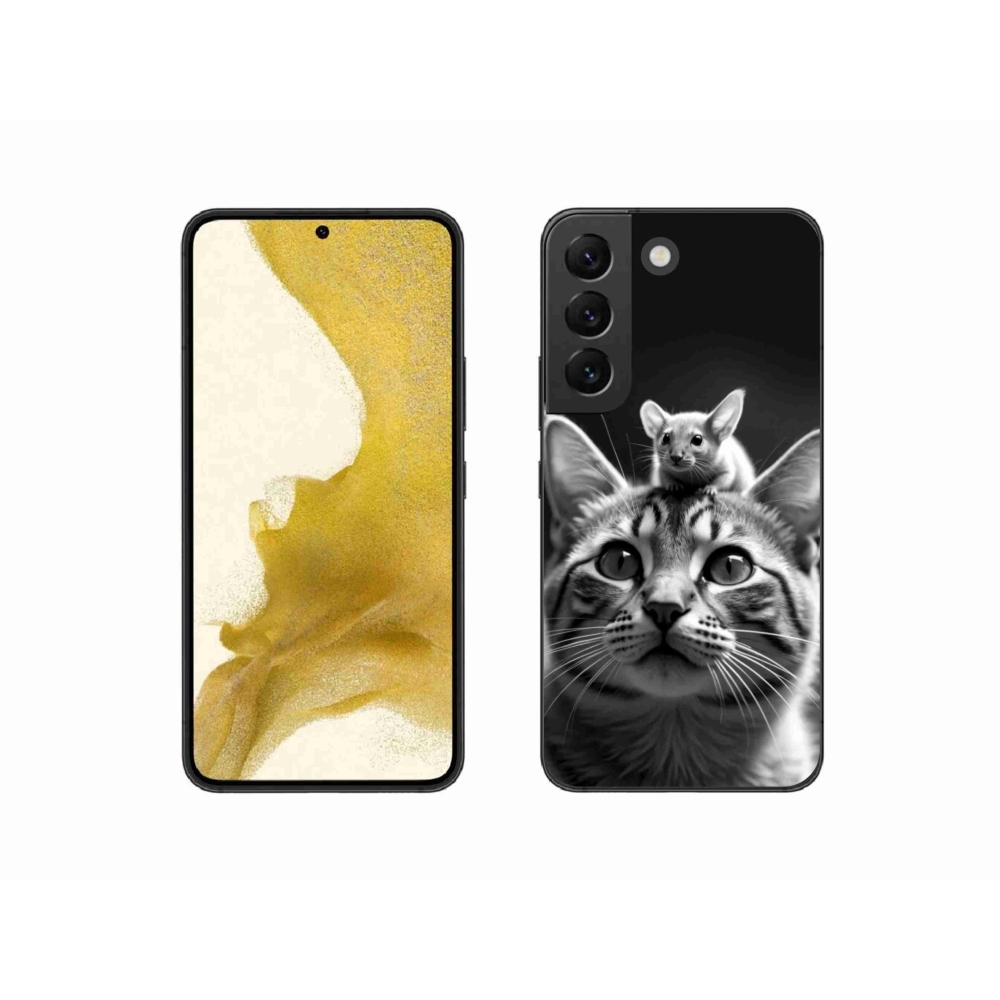 Gél borítás mmCase Samsung Galaxy S22 5G - állatbarátság 2